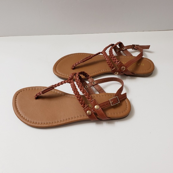 rampage braided sandals